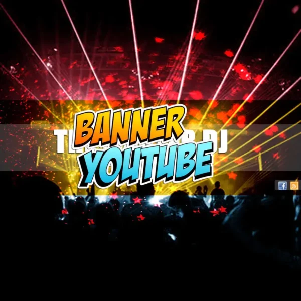 Banner de un DJ para YouTube