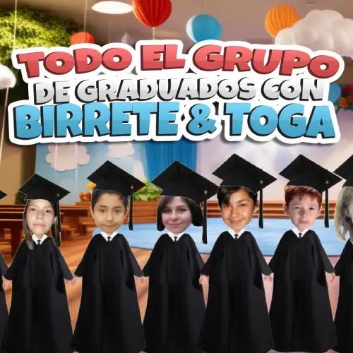 ¡Celebra la Graduación de tu Grupo Escolar con Animación Personalizada para Primaria Secundaria y en colegios!