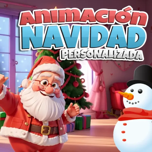 Animación de Navidad Personalizada - Santa Claus, Escuelas, Familias